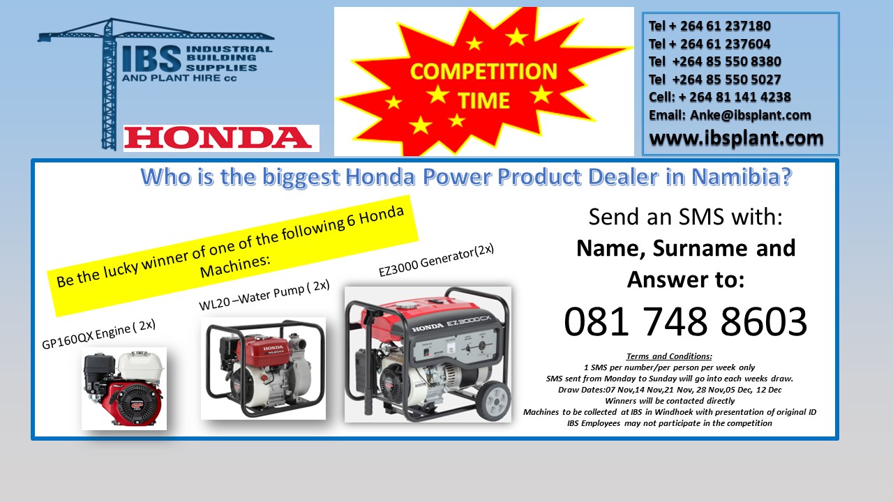 IBS AND HONDA COMPETITION